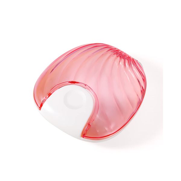 JMU Retainer Case, Pink Press-to-Open Retainer Case, Orthodontic Dental Mouthguard Container Denture Case