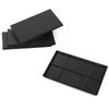 Evemodel Rectangle Model Bases Black Plastic for Wargames Table Top (60 * 100mm-8pcs)