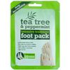 Tea Tree and Peppermint Deep Moisturising Pack (1x Foot Pack and 1x Hand Pack)