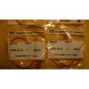 pomona  3780-12-2 mini grabber patch cord 12" (QTY.  2 RED CORDS)