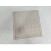Snow White Ceramic Florida Tile 4 3/8 in FT Rippled Subway Square Potters Touch