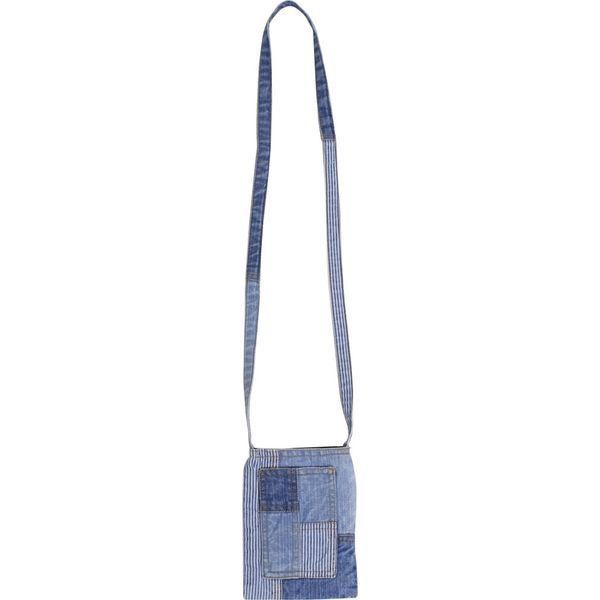 Murataya Pochette Patchwork Denim Shoulder Mini Pochette 8656