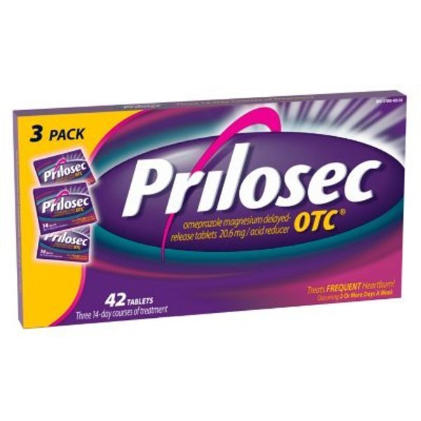 Prilosec OTC- Delayed-Release Acid Reducer, 42ct (2 Pack)