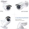 ZOS 1080P 4-IN-1 Bullet Outdoor CCTV Security Camera System 80ft Night Vision