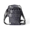 zalati Scissors Pouch Scissors Holder Shoulder Bag Adjustable Belt Comb Holster with Quick Buckles for Salon Barber - Grey
