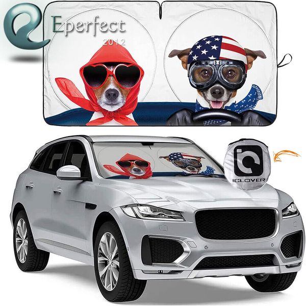 Car Windshield Sun Shade Cover Foldable Front Window Visor Protector UV Blocking