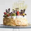 Happy Easter Acrylic Cake Topper - Bunny Ears - 3 Little Desserts
