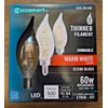 B11 7w (60w rep) Bulbs (3 pack) Warm white E12 Candelabra Base filiment LED