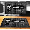 Artylicious Personalised Skull Barbers mat, scissor tools counter mat