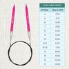 KnitPro Trendz Fixed Circular Needles 24" (60cm) | 8.00mm