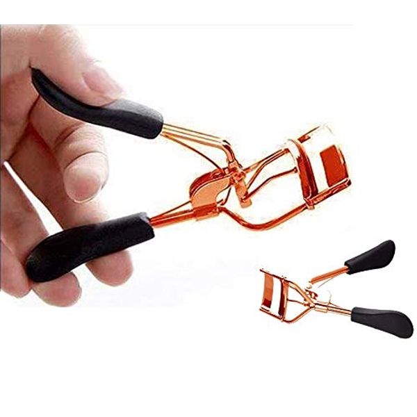 YNR Professional Eyelash Curlers Beauty Tools Stylish Make Up Applicator Rose Gold