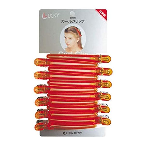 Curl Clips ll Genuine C1151 Backing – 12, RA, Apricot