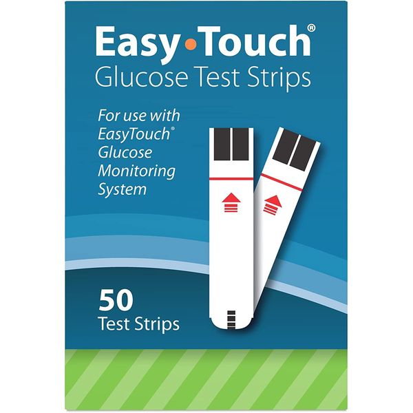 Easy Touch Blood Glucose Test Strips - 50 ct, Pack of 6