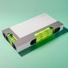 Rectangular high-precision L-shaped level, 7-character household strong magnetic double bubble water, three window visible (Regular style)