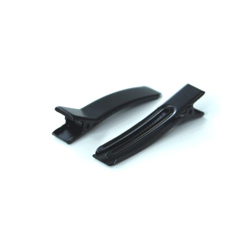 ALL in ONE 25pcs Hair Clip for DIY 50MM Black Alligator Clips with Double Pronge