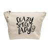 Flox Creative Makeup Bag Crazy Sprout Lady Natural