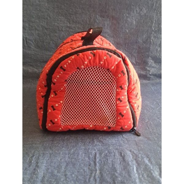 Doll Baby Carrying Bag Light Red Can be used for a puppy/kitten