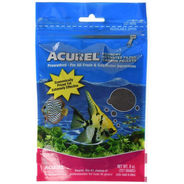 Acurel LLC Economy Activated Filter Carbon Pellets Aquarium and Pond Filter