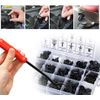 620 Pcs Plastic Rivets Car Fastener Clips Retainer Bumper Push Pin Tools Kit