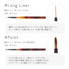 irogel Nail Tool, Gel Brush with Cap, Tortoise Shell Pattern, Gel Nail Brush, Point