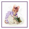 Hunca Munca Mouse Inspired by Beatrix Potter Counted Cross Stitch Pattern