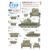 Star Decals 1/72 ROYAL MARINES ARMOURED SUPPORT GROUP CENTAUR TANKS IN NORMANDY