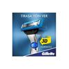 Gillette Mach3 Turbo Razor Blades for Men 8 Refills