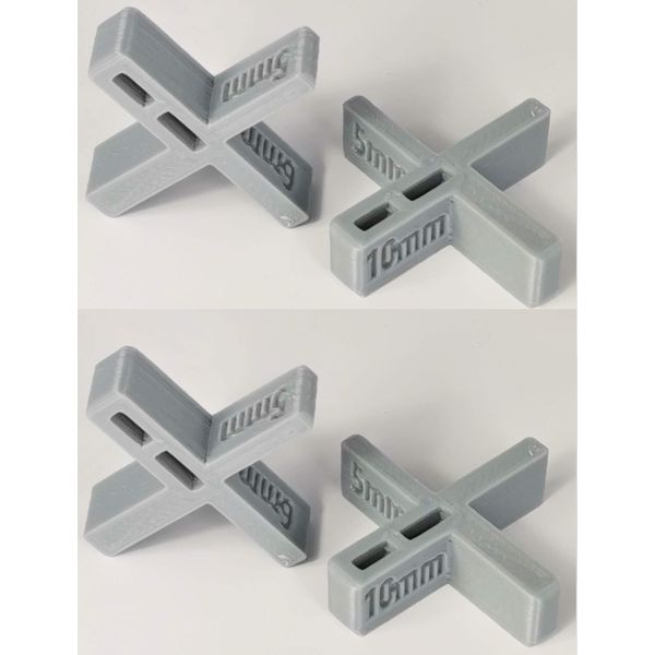 Decking Spacers : Sets Decking Gaps of 5, 6, 8 or 10mm : Grey (4)