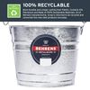 Behrens 5 Qt. Hot Dipped Steel Pail