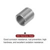 sourcing map 10pcs Wire Thread Inserts M10 x 1.5 2D 304 Stainless Steel Helical Coiled Wire Threaded Sleeve