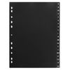 Papiertiger Index PP (A-Z Black PP, DIN A4, Pack of 2)