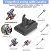 21.6V 6000mAh Lithium V6 Replacement Battery Compatible with Dyson