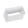 110x55mm Flat Sleeve - Connector for T-Piece, Bend, Reducer - Rectangular Flat PVC Ducting