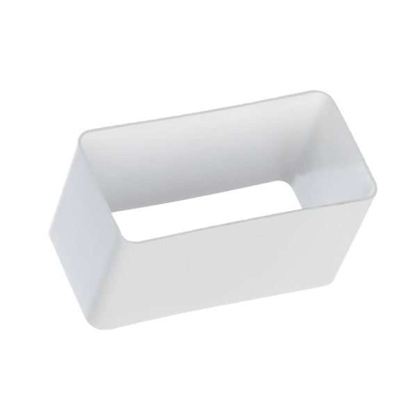 110x55mm Flat Sleeve - Connector for T-Piece, Bend, Reducer - Rectangular Flat PVC Ducting