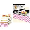 Vinyl Backdrop Checkered Pink H600 mm x 50 m