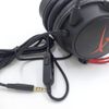 Replacement 2M/78.7" Length Plastic + Metal Headphone Cable Audio Cord Line Gaming Headset for HyperX Cloud Mix Cloud Alpha