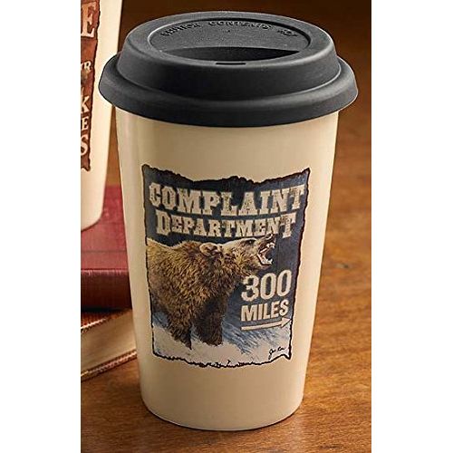 Complaint Department Travel Mug by Jon Ren
