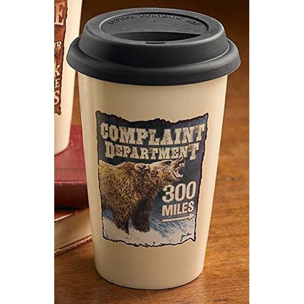 Complaint Department Travel Mug by Jon Ren