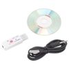 USB Thermometer USB Computer Temperature Sensor Data Logger Temperature Alarm Waterproof TX Temperature Probe for PC Laptop Computer Room