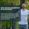 120pcs Magnesium Glycinate High Absorption,Improved Sleep,Anxiety Relief
