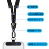 TZ-GSPTFEN Smartphone Strap, Shoulder Strap, Adjustable Length, Tag Patch, Neck Strap, Shoulder Strap, Compatible with All Smartphones, iPhones, and Android Models, Versatile, Durable, Lost and Fall