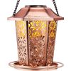 Outdoor Solar Bird Feeder - Weather Resistant with Automatic Dispensing