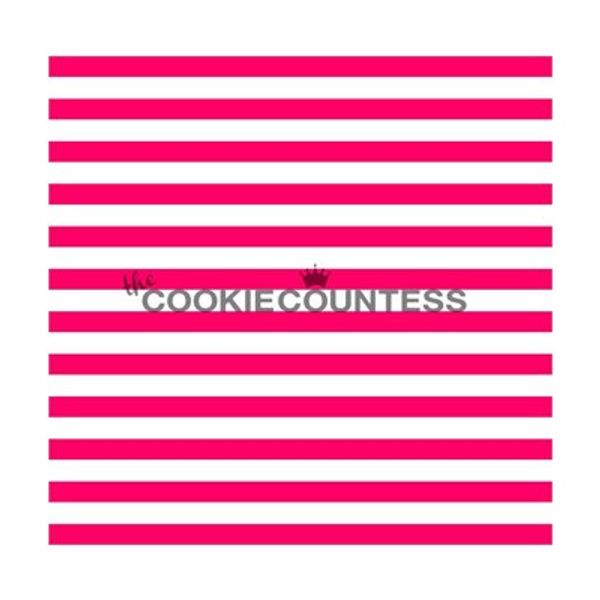 The Cookie Countess (kukki-kauntesu) Stencil/Stripe