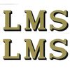 3.1/2" LMS Letters Gold/Black
