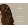 France Luxe Skinny Rectangle Ponytail Barrette - Alba