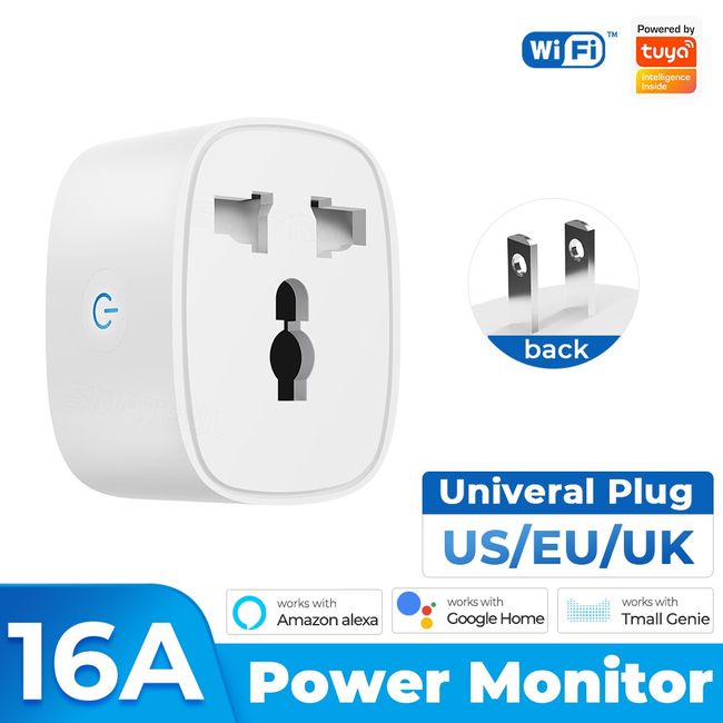 Universal US Smart Plug (Wifi, Alexa, Google Home)