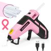 WORKPRO 3.6V Rechargeable Cordless Hot Glue Gun Fast Preheating 20PC Stick USB-C