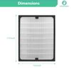 2 Pack 200/300 Replacement Filter for Blueair 200 & 300 series - Compatible w...