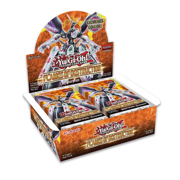 Yu-Gi-Oh! Flames Of Destruction Booster Display