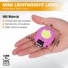 EverBrite Rechargeable Magnetic COB Keychain Work Light 6 Mode Flashlight 2 Pack